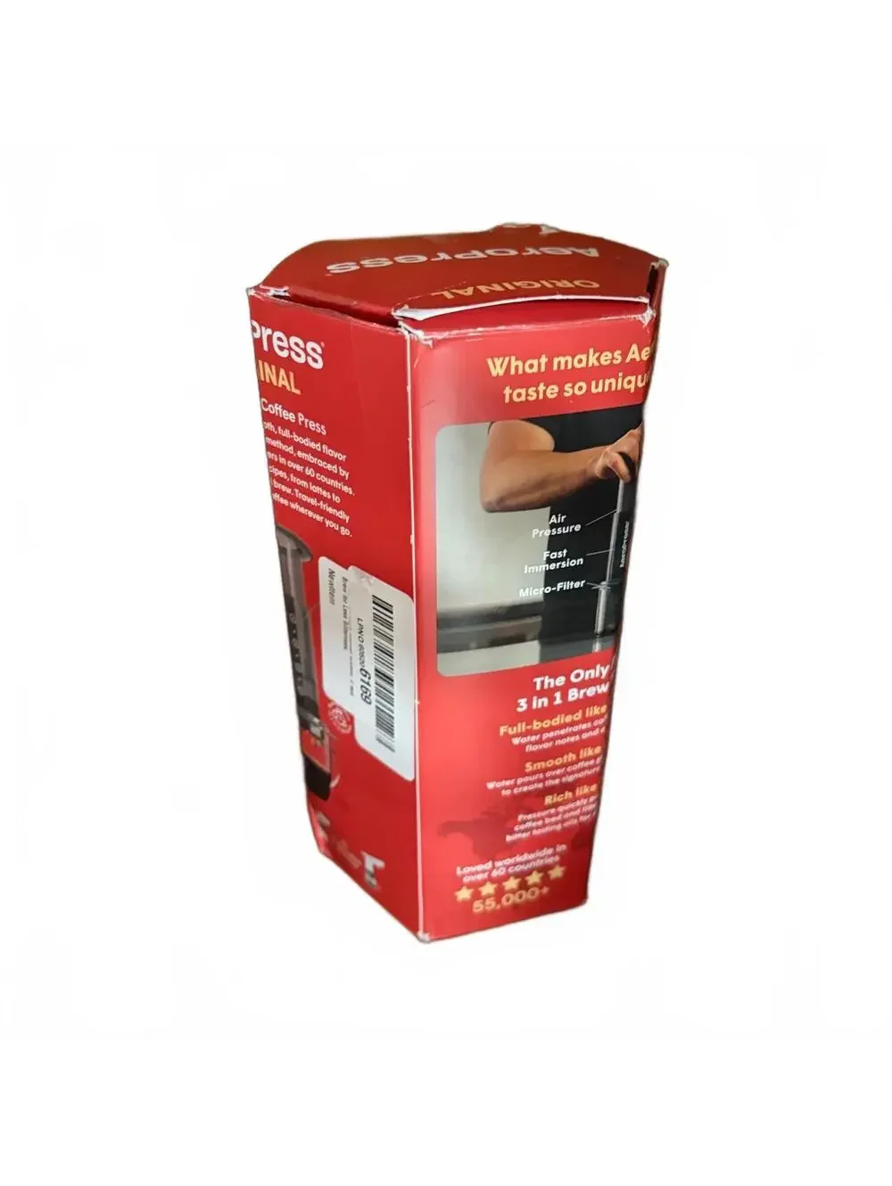 AeroPress Original Compact Travel Pour Over Coffee System